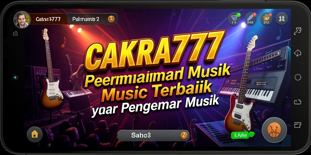Gameplay seru di CAKRA777 dengan berbagai genre musik.