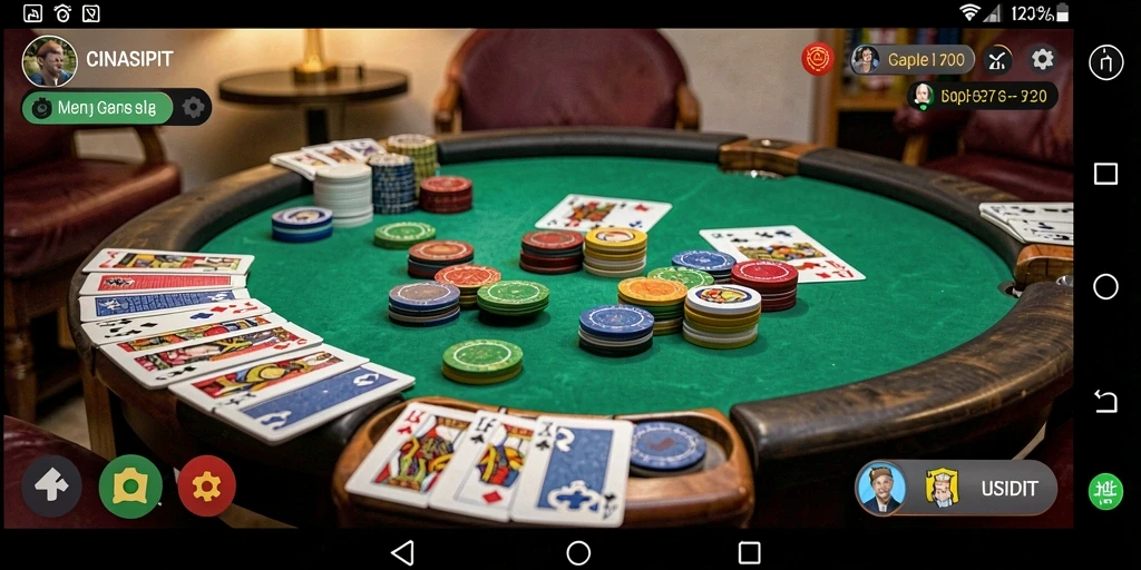 Tampilan gameplay CINASIPIT yang penuh warna dan seru.