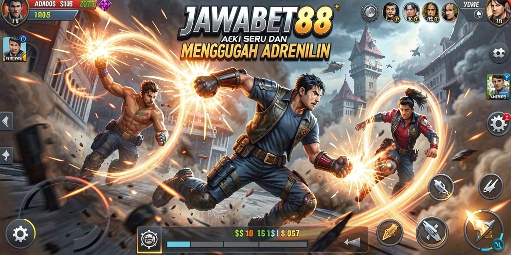 Tampilan seru dari gameplay JAWABET88 yang penuh aksi.