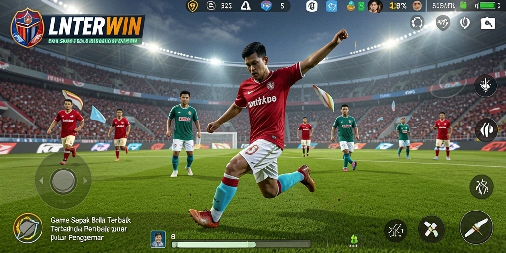 Tangkapan layar dari gameplay LNTERWIN yang memukau dan dinamis.