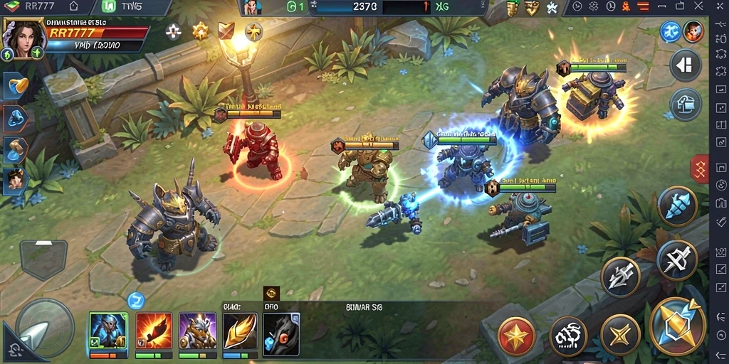Gameplay mendebarkan dan strategi dalam RR777.