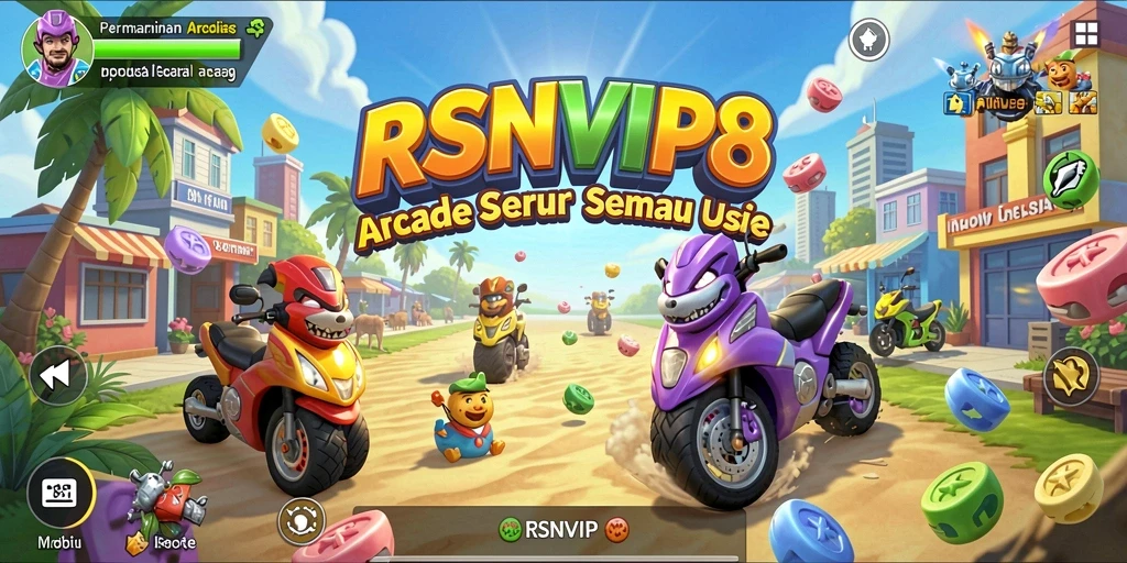 Tampilan gameplay seru dan interaktif dalam RSNVIP8.
