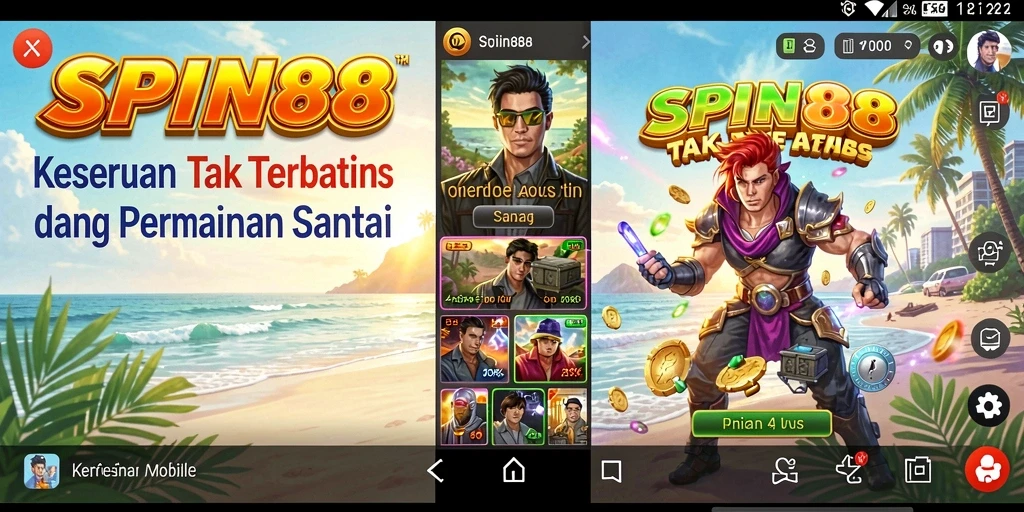 Screenshot gameplay SPIN88 menampilkan keseruan bermain secara langsung.
