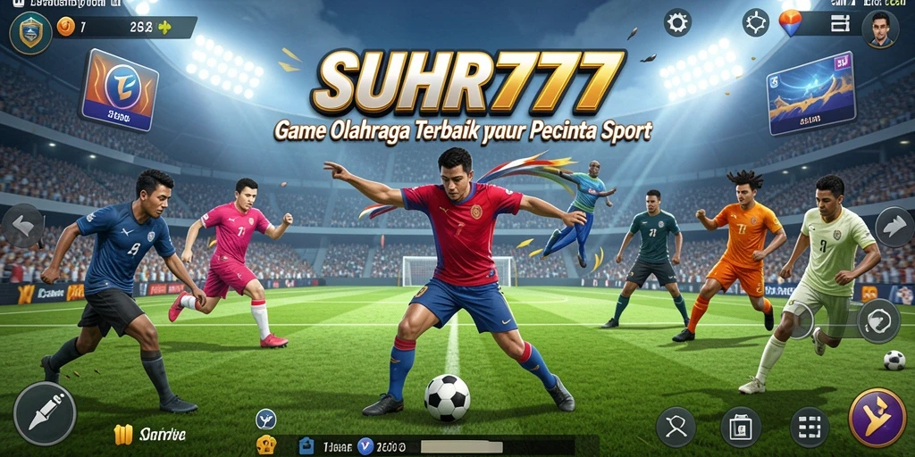 Tampilan gameplay SUHU777 dengan aksi olahraga yang mendebarkan.