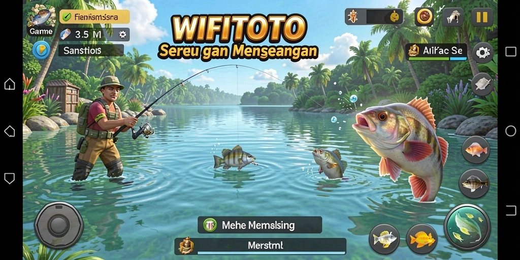 Tangkapan ikan yang besar dalam permainan WIFITOTO.